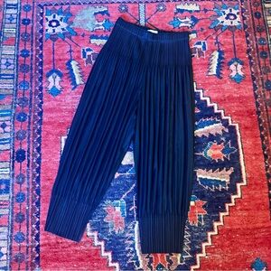 ISSEY MIYAKE PLEATS PLEASE Fluffy Basics Pants - Black - 2 - Japan - $545